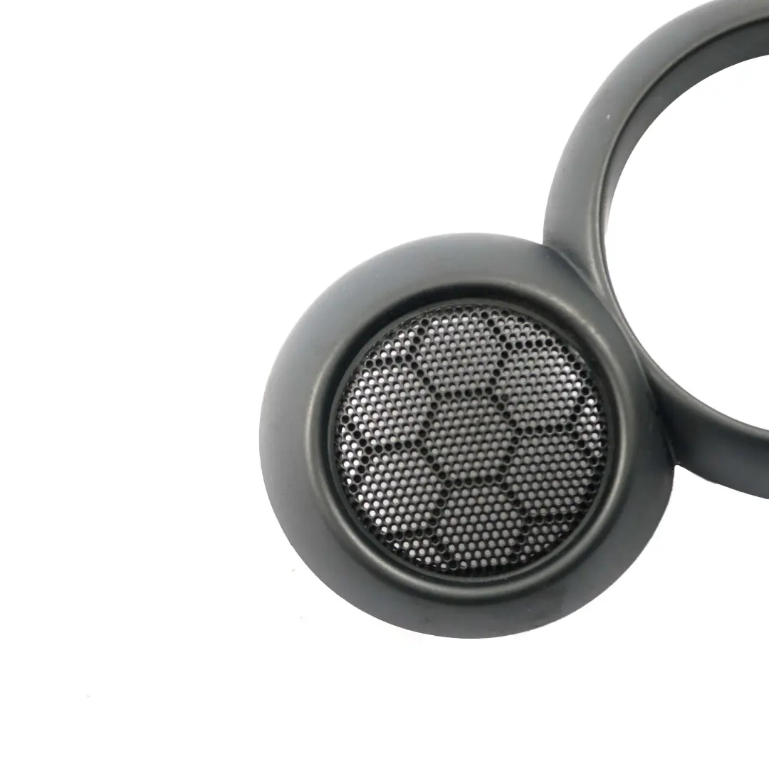 Coperchio altoparlante sinistra Griglia Grigio Metallo per Mini R52 Cabrio con numero di parte 9124127 Mini R52 Cabrio Coperchio altoparlante sinistra Griglia Grigio Metallo - SKU 9124127 - Numero di parte 9124127