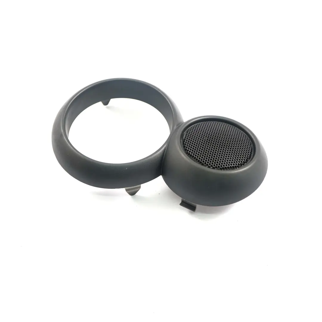 Mini R52 Cabrio Linke Tür Lautsprecher Abdeckung Kühlergrill Metal Grau - SKU 9124127 - Teilenummer 9124127