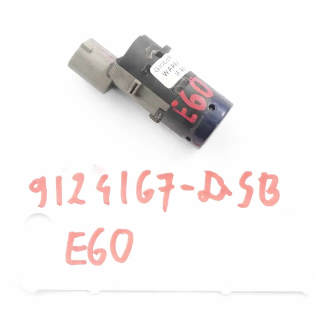  Détecteur Stationnement BMW E60 X3 E83 Avant Distance PDC Bleu Profond - SKU 9124166-DSB - Numéro de pièce 9124166