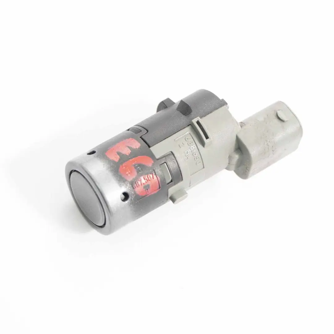  Sensor Aparcamiento BMW E60 E61 E83 PDC Gris Espacial Metalizado - A52 - SKU 9124167 - Número de pieza 6989112