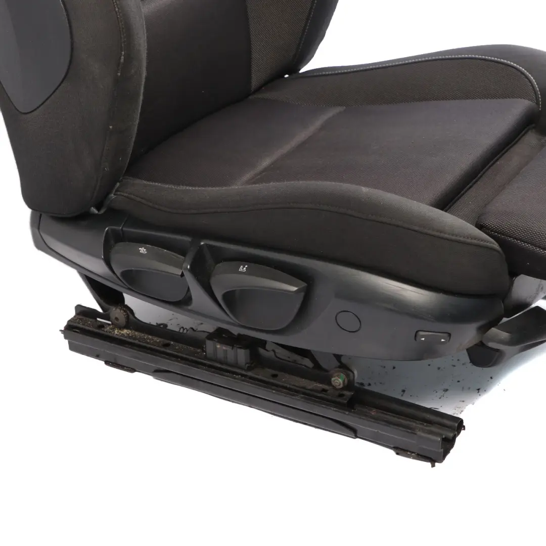 BMW E81 M Sport Front Seat Right O/S Side Cloth Fabric Network Anthrazit - SKU 9124290-1 - Part number 9124290