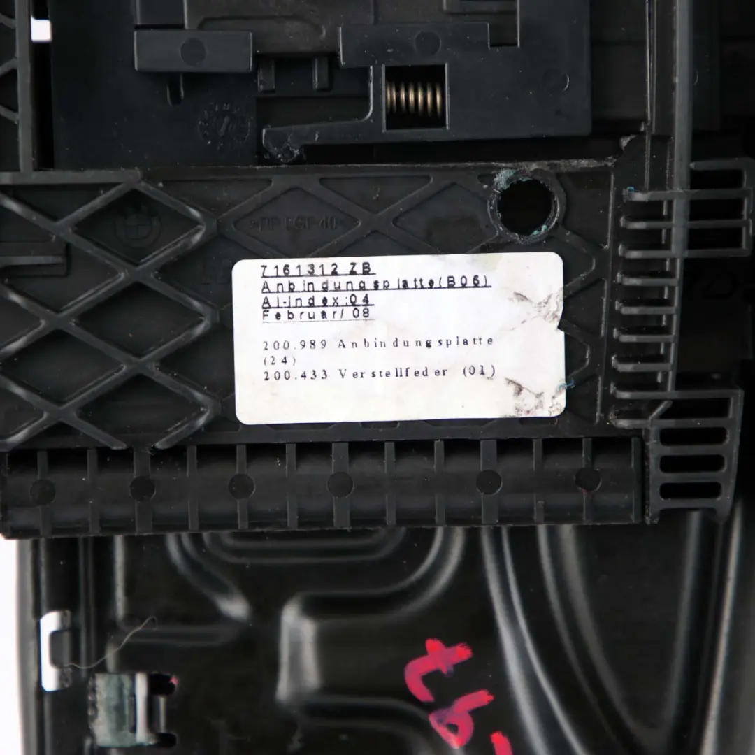 Vordersitz Träger Oberschenkelauflage Bezug Network für BMW E81 E82 E88 Sport mit Teilenummer 9124297 BMW E81 E82 E88 Sport Vordersitz Träger Oberschenkelauflage Bezug Network - SKU 9124297 - Teilenummer 9124297