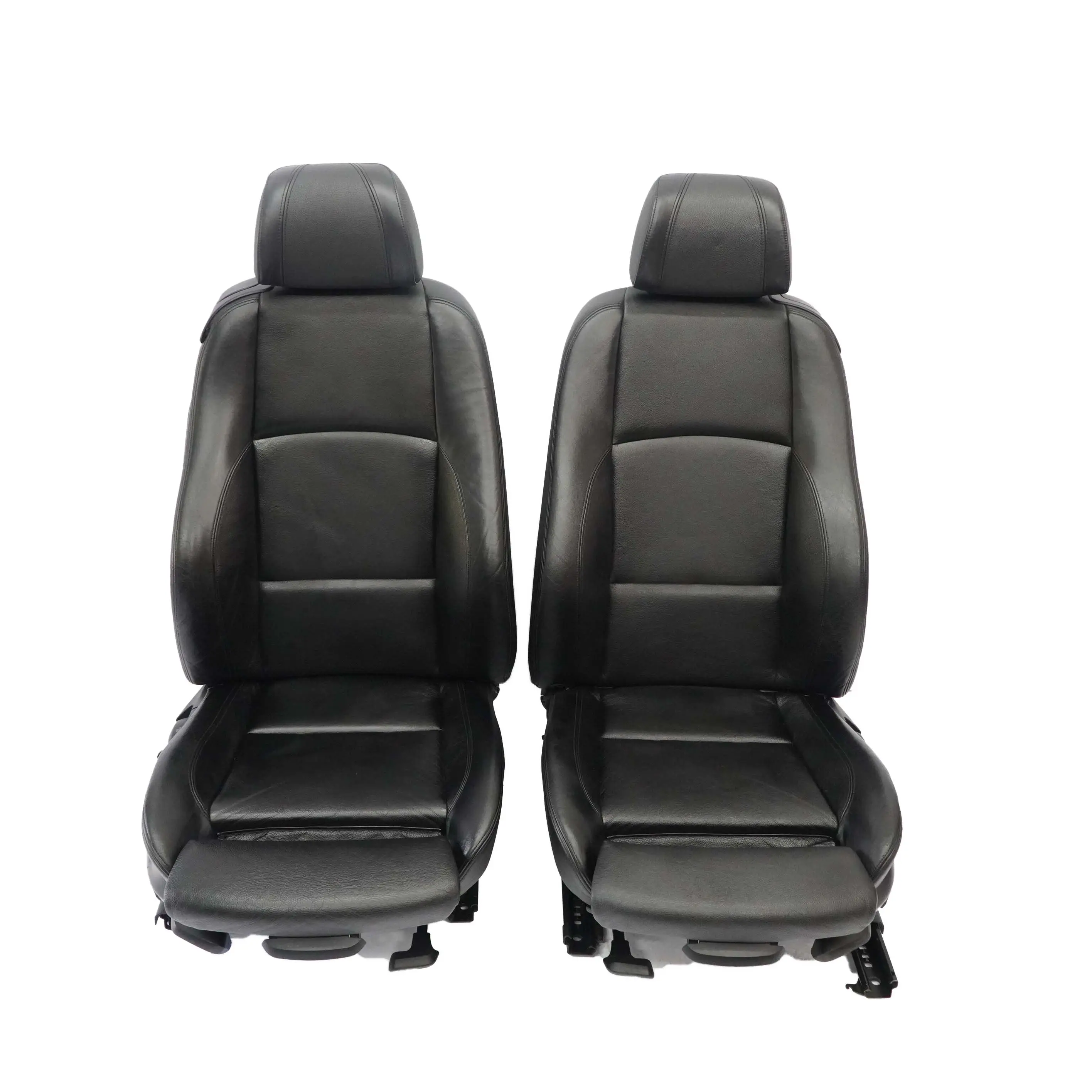 BMW E81 M Sport Siege interieur en cuir noir Avant Gauche Droite N/O/S