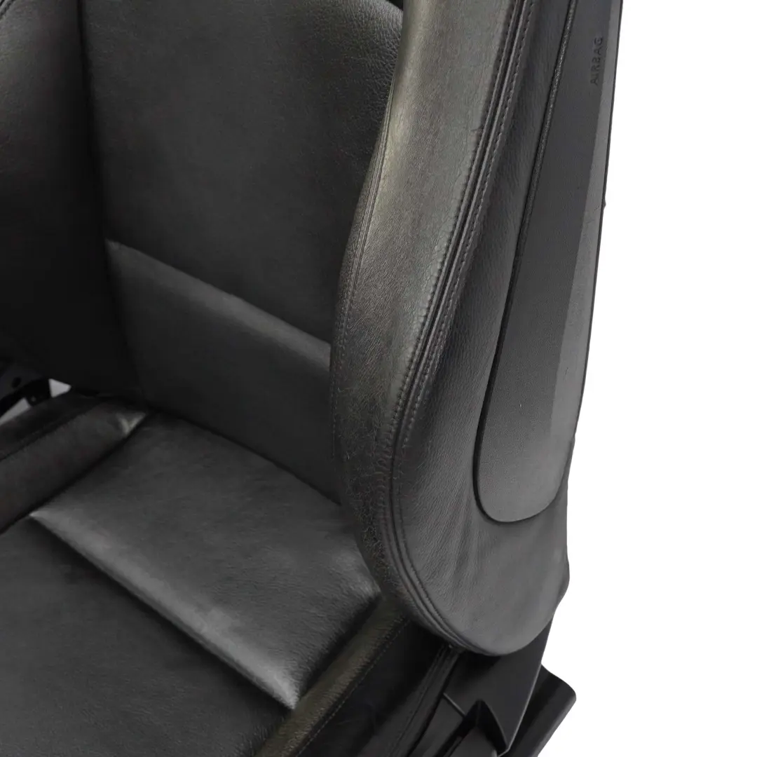  Seats BMW E81 M Sport Black Leather Interior Seat Front Left Right N/O/S - SKU 9124315 - Part number 9124315