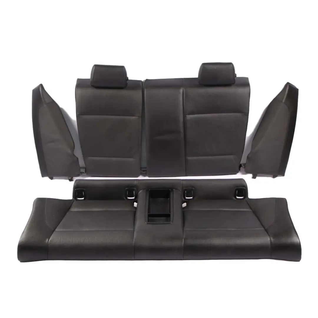 Seats Black Leather Interior with Airbag and Door Cards to BMW Coupe M Sport with Part number E82 BMW Coupe M Sport Seats Black Leather Interior with Airbag and Door Cards - SKU 9124327-SET - Part number E82