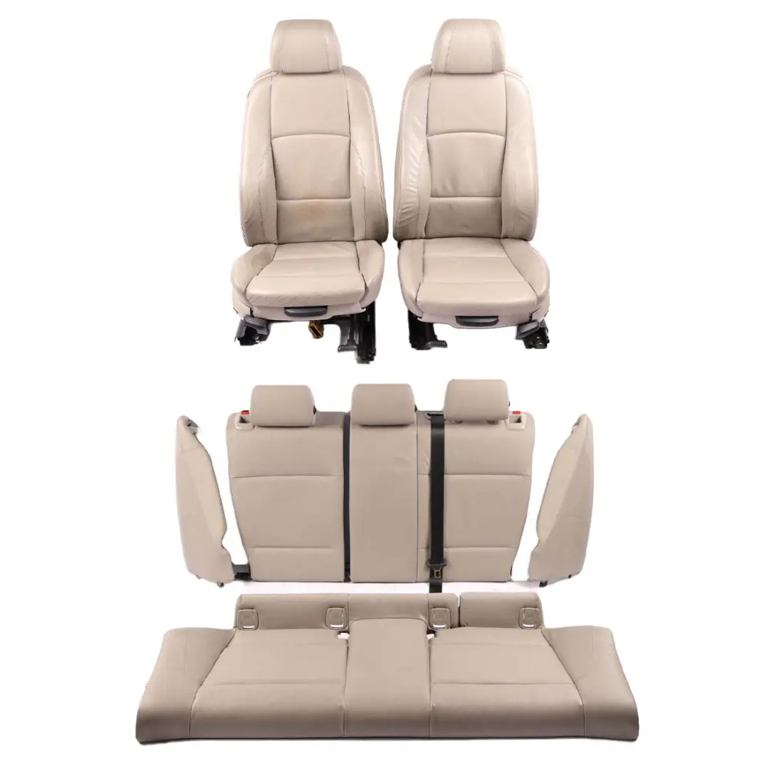  BMWE81SeatsHeatedMSportBeigeLeatherInteriorFrontRearSeatDoorCards - SKU 9124330 - Part number  