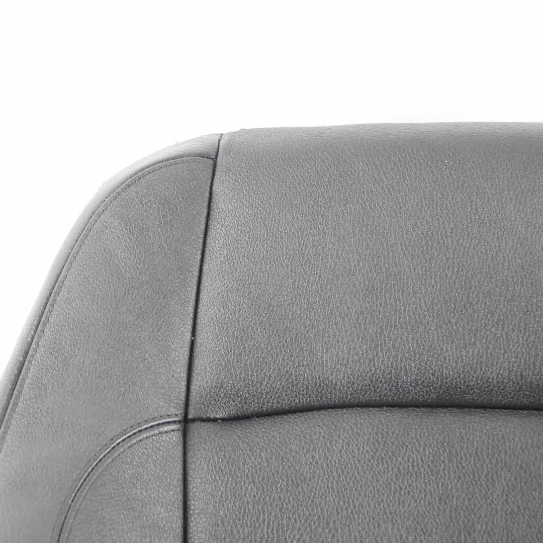 BMW E81 E82 Siège Dossier avant gauche de base chauffant Cuir noir Boston - SKU 9124522 - Numéro de pièce 9124522