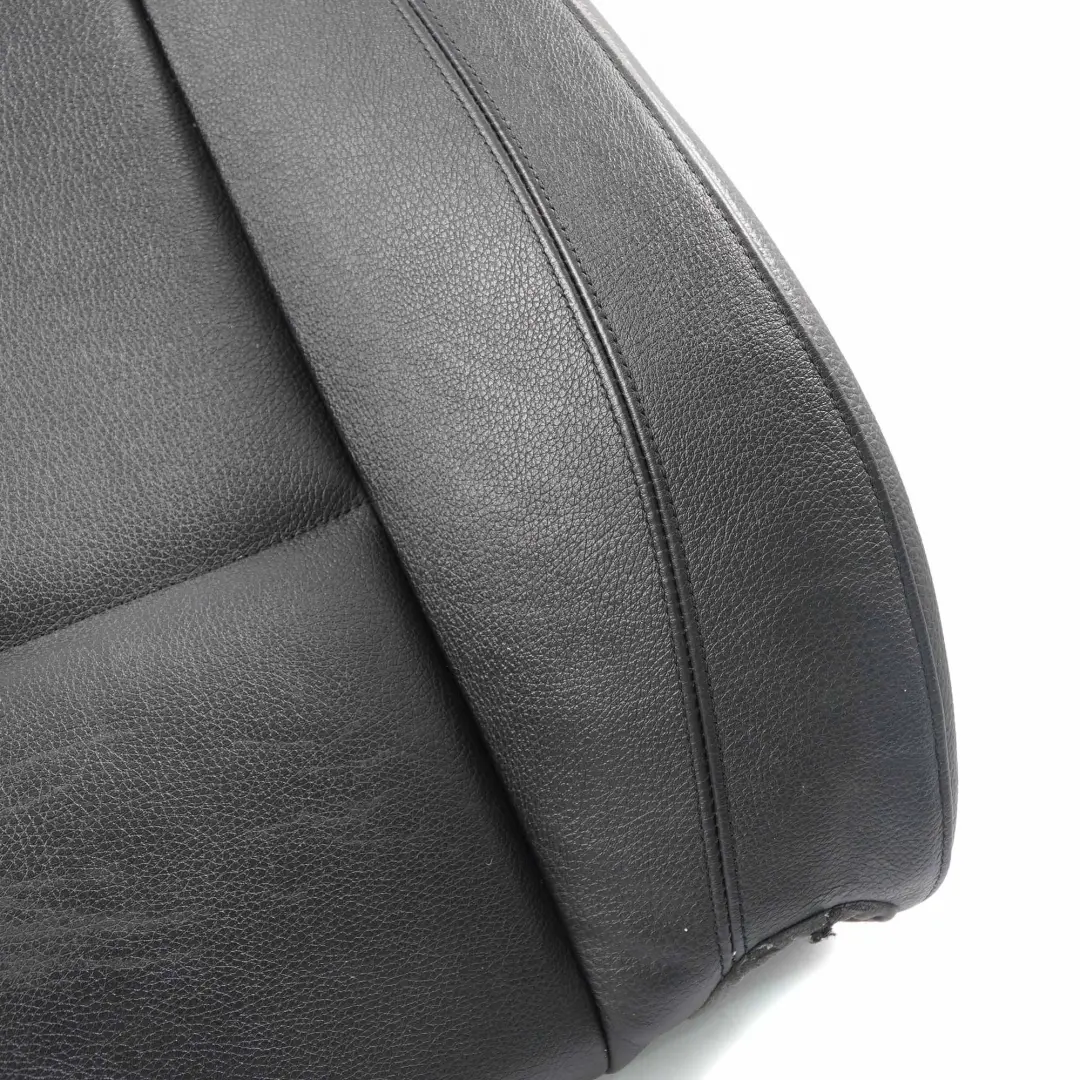 BMW E81 E82 Siège Dossier avant gauche de base chauffant Cuir noir Boston - SKU 9124522 - Numéro de pièce 9124522