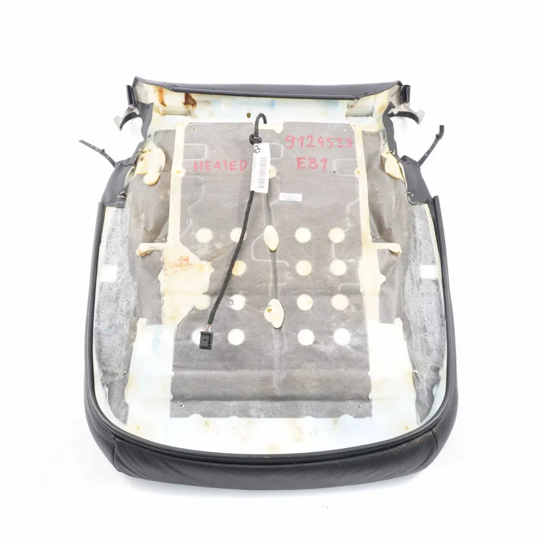 Sitzbezug BMW E81 E82 Vorne Links Rechts Beheizter Basissitz Schwarz Leder für mit Teilenummer 9124533 Sitzbezug BMW E81 E82 Vorne Links Rechts Beheizter Basissitz Schwarz Leder - SKU 9124533 - Teilenummer 9124533