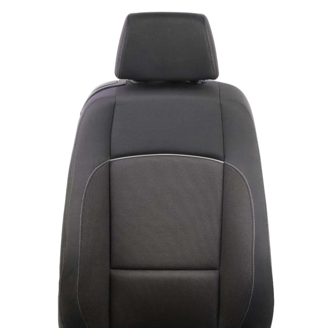 Delantero Derecho Tela Asiento Lateral Red Antracita para BMW E81 E82 con número de pieza 9124569 BMW E81 E82 Delantero Derecho Tela Asiento Lateral Red Antracita - SKU 9124569-1 - Número de pieza 9124569