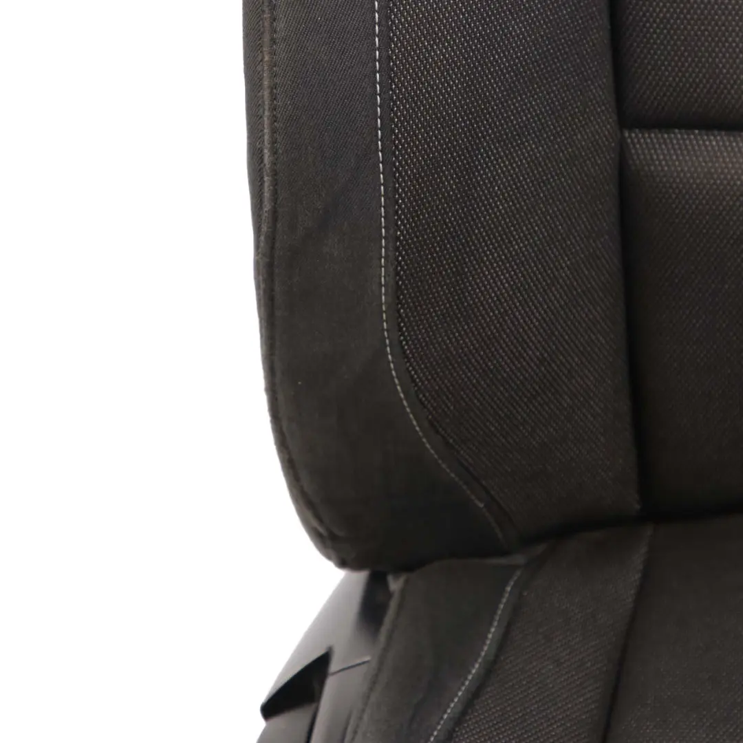 Delantero Derecho Tela Asiento Lateral Red Antracita para BMW E81 E82 con número de pieza 9124569 BMW E81 E82 Delantero Derecho Tela Asiento Lateral Red Antracita - SKU 9124569-1 - Número de pieza 9124569