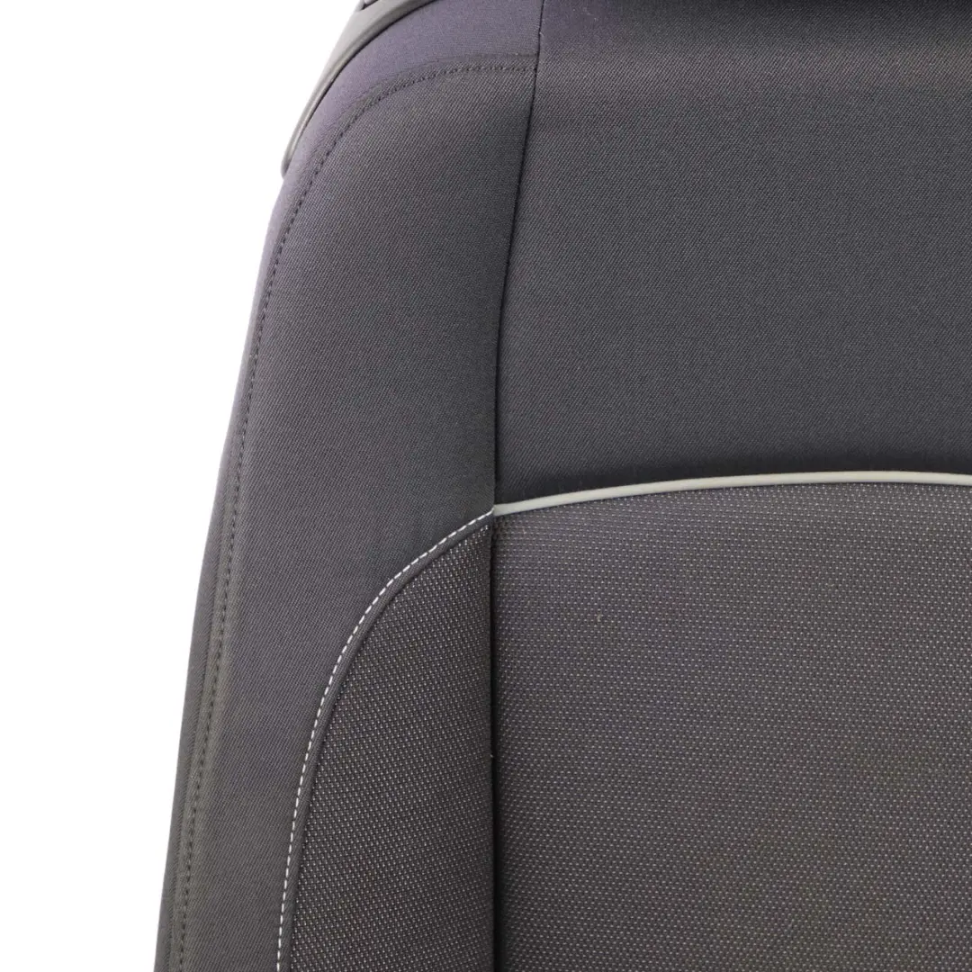 Front Right O/S Cloth Fabric Side Seat Network Anthracite to BMW 1 Series E81 E82 with Part number 9124569 BMW 1 Series E81 E82 Front Right O/S Cloth Fabric Side Seat Network Anthracite - SKU 9124569-1 - Part number 9124569