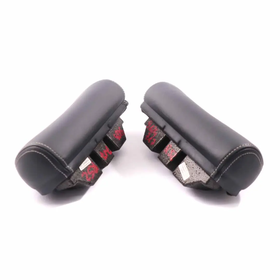 Mini Cabrio R52 Asiento Trasero Cuero Reposacabezas Azul Oscuro Costura Naranja - SKU 9124717 - Número de pieza 9124717