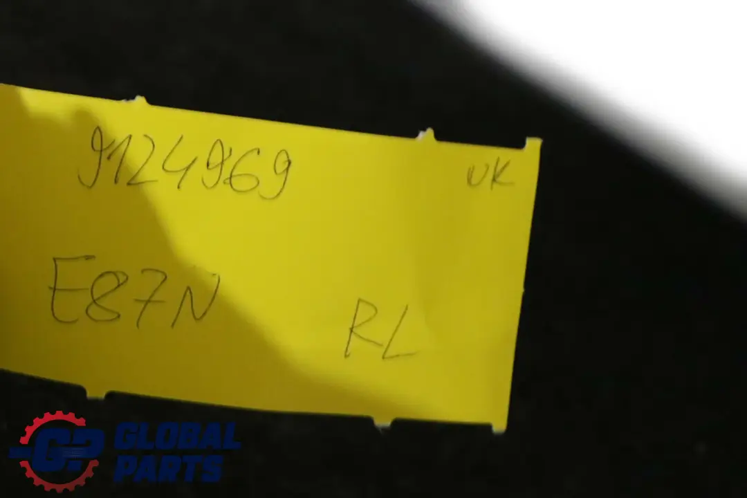 BMW 1 E81 E87 LCI Reference Reste Tissu a Gauche Anthracite Elektra Siege - SKU 9124969 - Numéro de pièce 9124969