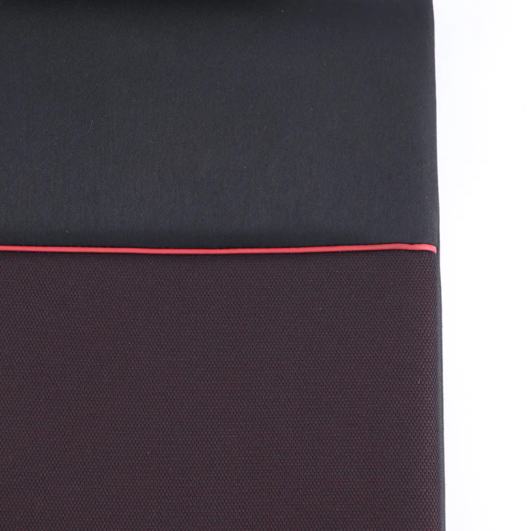 Backrest BMW E81 E87 LCI Rear Right Cover O/S Cloth Cranberry Red Rot to Seat with Part number 52209124980 Seat Backrest BMW E81 E87 LCI Rear Right Cover O/S Cloth Cranberry Red Rot - SKU 9124980-1 - Part number 52209124980