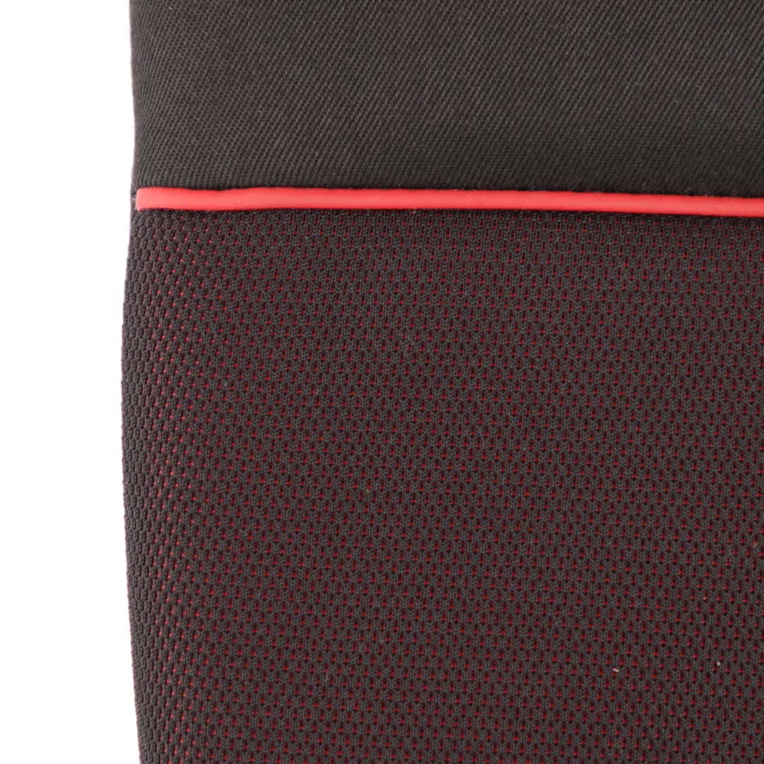 Backrest BMW E81 E87 LCI Rear Right Cover O/S Cloth Cranberry Red Rot to Seat with Part number 52209124980 Seat Backrest BMW E81 E87 LCI Rear Right Cover O/S Cloth Cranberry Red Rot - SKU 9124980-1 - Part number 52209124980