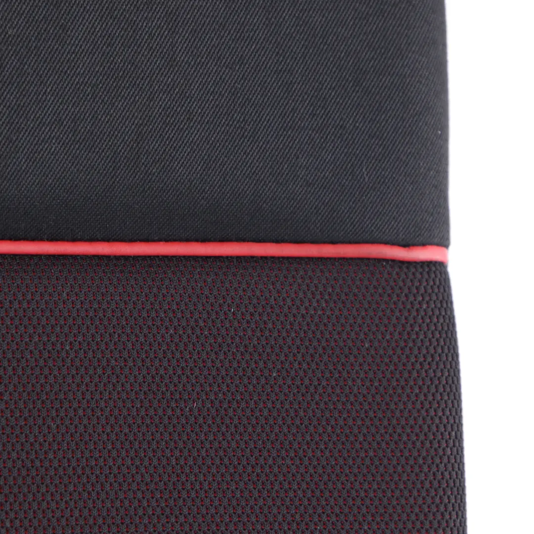 Backrest BMW E81 E87 LCI Rear Right Cover O/S Cloth Cranberry Red Rot to Seat with Part number 52209124980 Seat Backrest BMW E81 E87 LCI Rear Right Cover O/S Cloth Cranberry Red Rot - SKU 9124980-1 - Part number 52209124980