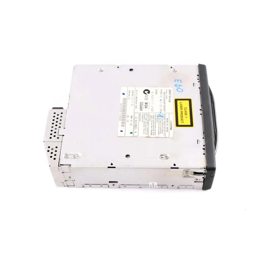 BMW E60 E61 E63 Caricatore CD Compatto 6 Dischi Con Caricatore - SKU 9125240-1 - Numero di parte 9125240