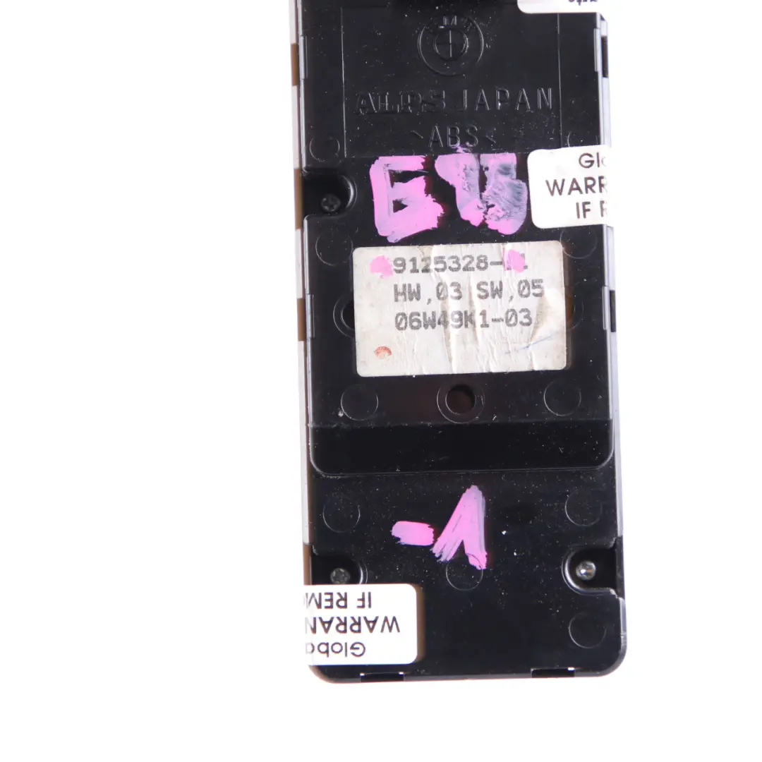 Fenster Heber Shalter BMW Z4 E89 E93 Fahrer Seitenfenster Power Fold 9125328 für mit Teilenummer 9217371 Fenster Heber Shalter BMW Z4 E89 E93 Fahrer Seitenfenster Power Fold 9125328 - SKU 9125328-1 - Teilenummer 9217371