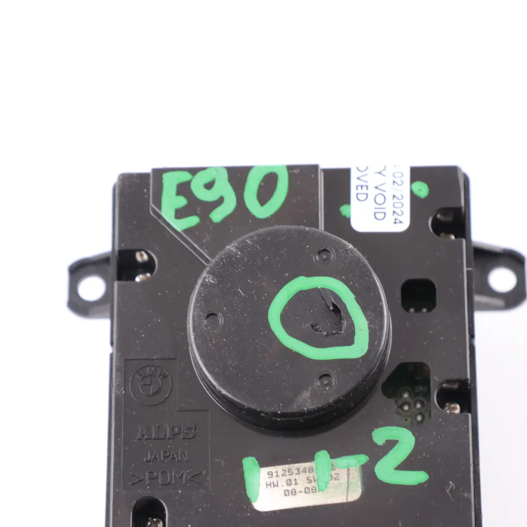 iDRIVE Controlador BMW E81 E87 E90 E91 E92 Unidad Perilla Interruptor para con número de pieza 9125348 iDRIVE Controlador BMW E81 E87 E90 E91 E92 Unidad Perilla Interruptor - SKU 9125348-2 - Número de pieza 9125348