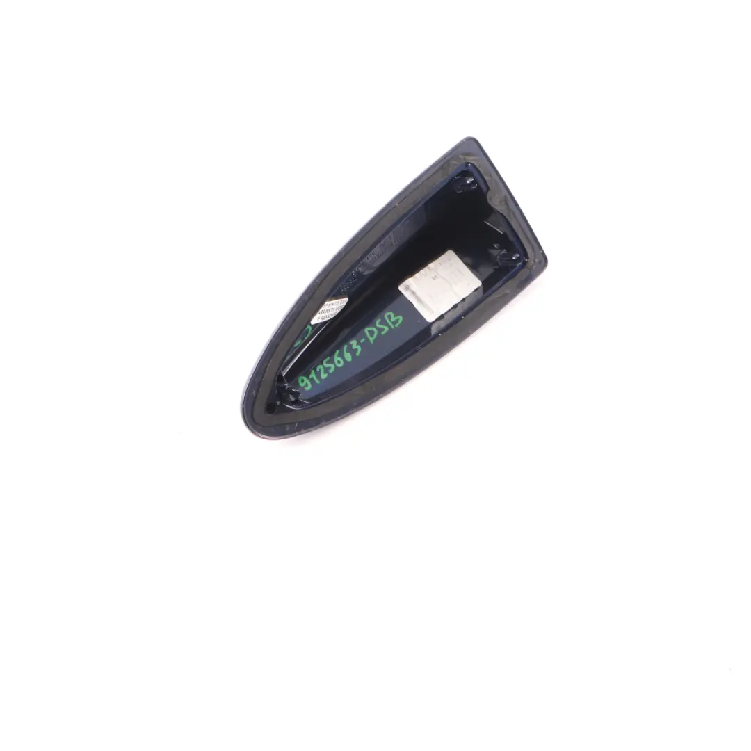 BMW X3 F25 Dachantenne Hai Leergehäuse Zierleiste Abdeckung Tiefseeblau - A76 - SKU 9125663-DSB - Teilenummer 9125663