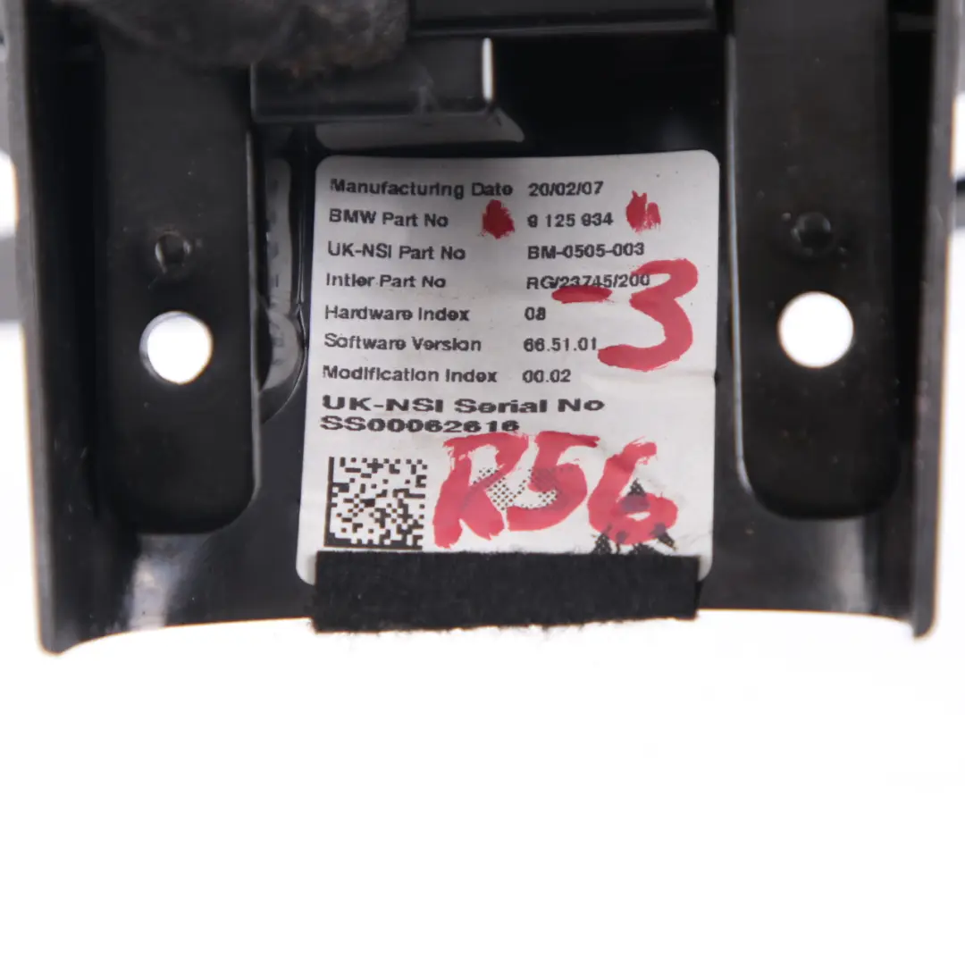  Tachometr Mini R56 R57 R59 R60 R61 Rev Counter Gauge Phone Cradle Holder - SKU 9125934-3 - Part number 9125934