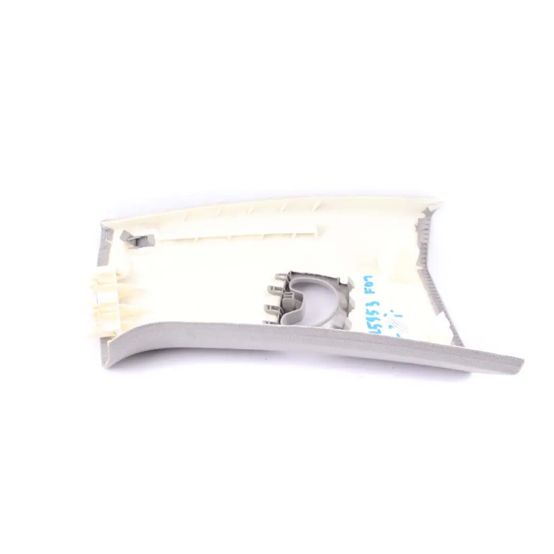 Column Upper Left N/S Trim Panel Everest Grey to BMW F01 F02 Cover B with Part number 9125953 BMW F01 F02 Cover B Column Upper Left N/S Trim Panel Everest Grey - SKU 9125953 - Part number 9125953