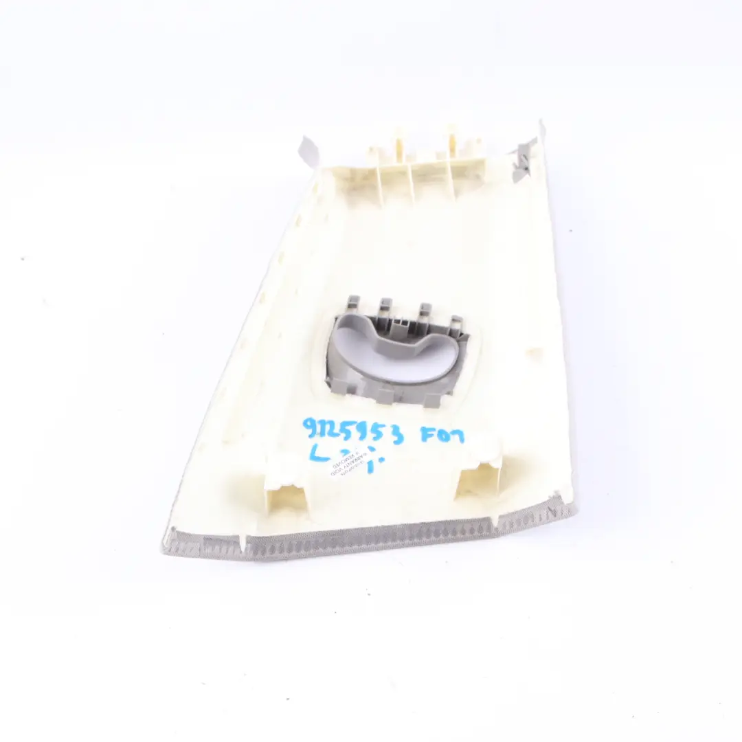 BMW F01 F02 Cover B Column Upper Left N/S Trim Panel Everest Grey - SKU 9125953 - Part number 9125953