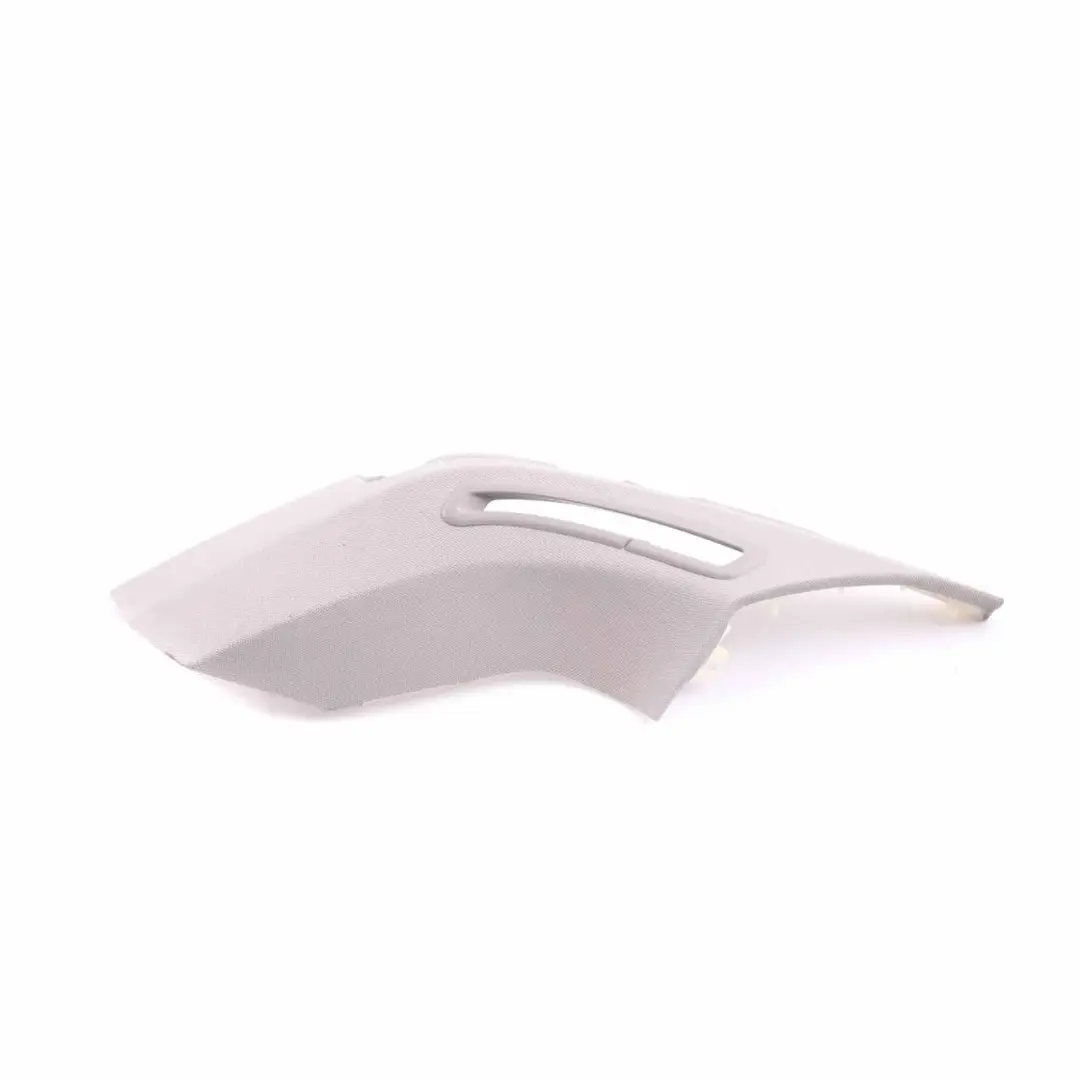 BMW F01 LCI Cover Trim Seatbelt Panel Right O/S Seat Belt Everest Grey - SKU 9179856 - Part number 9179856
