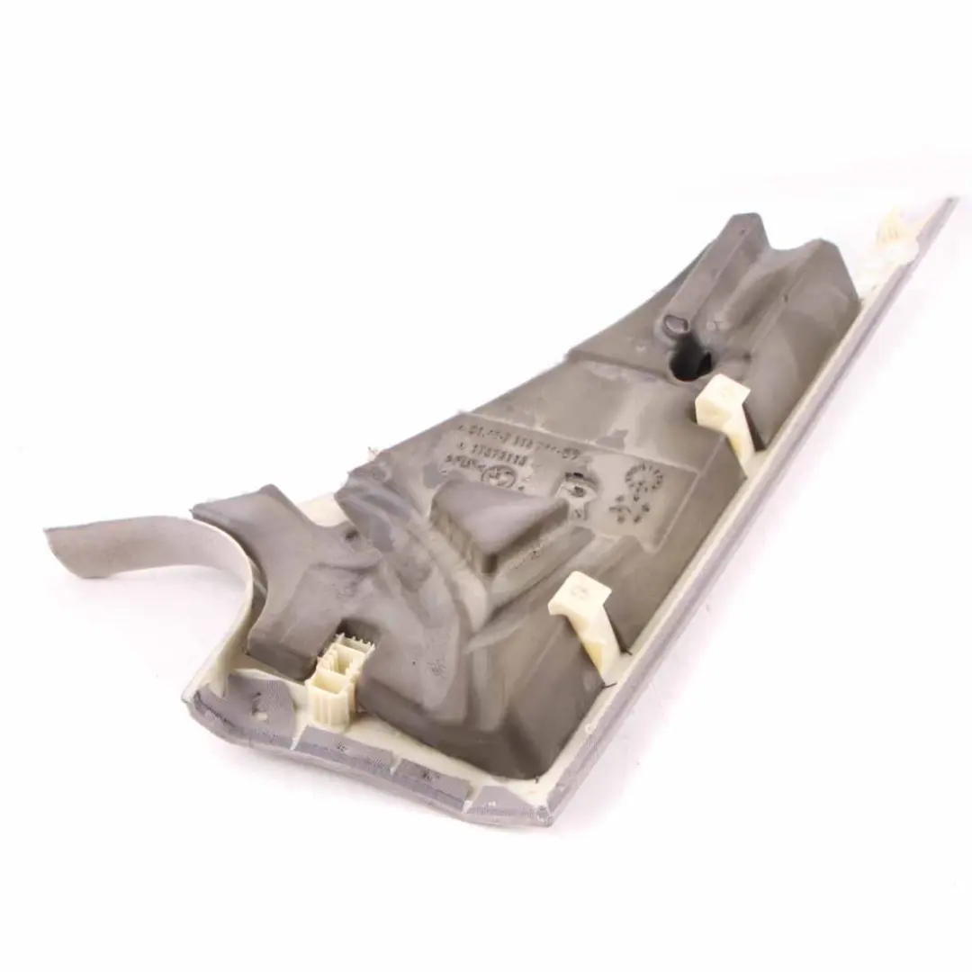 BMW F01 Cover Trim Panel C Pillar Top Right O/S Everest Grey - SKU 9125958 - Part number 9125958
