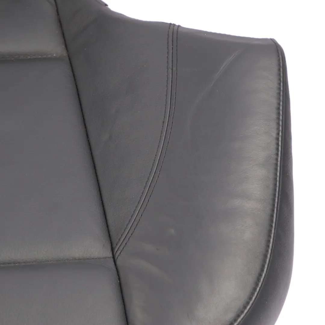 BMW E87 LCI Sitzbank Abdeckung Innenraum Rücksitz Basis Couch Leder Schwarz - SKU 9126059 - Teilenummer 9126061