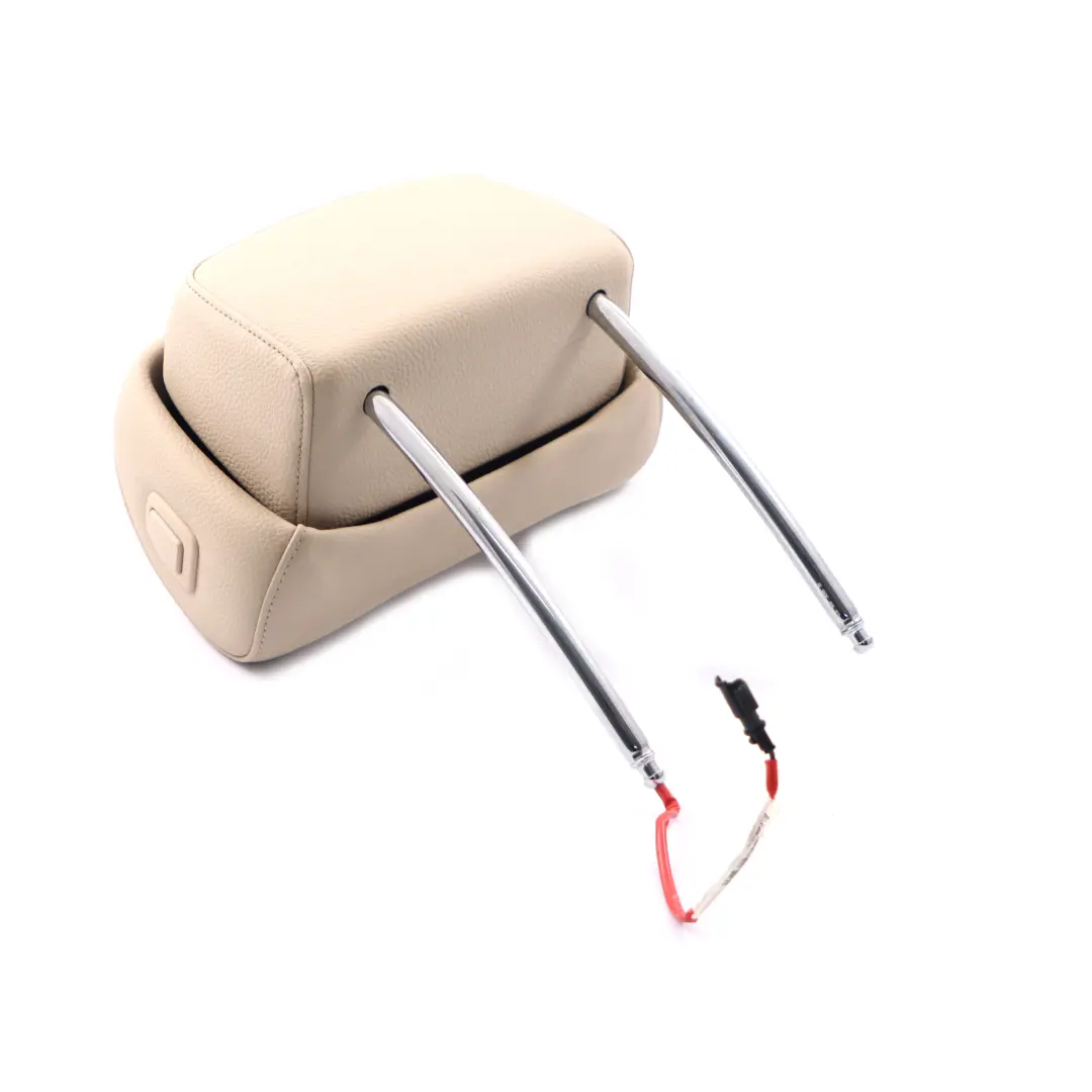 Vordersitz Links Rechts Kopfstütze Leder Creme Beige für BMW E60 E61 LCI mit Teilenummer 7238909 BMW E60 E61 LCI Vordersitz Links Rechts Kopfstütze Leder Creme Beige - SKU 7238909 - Teilenummer 7238909