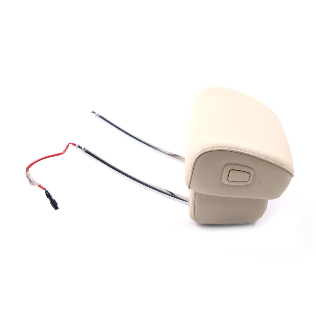 BMW E60 E61 LCI Vordersitz Links Rechts Kopfstütze Leder Creme Beige - SKU 7238909 - Teilenummer 7238909