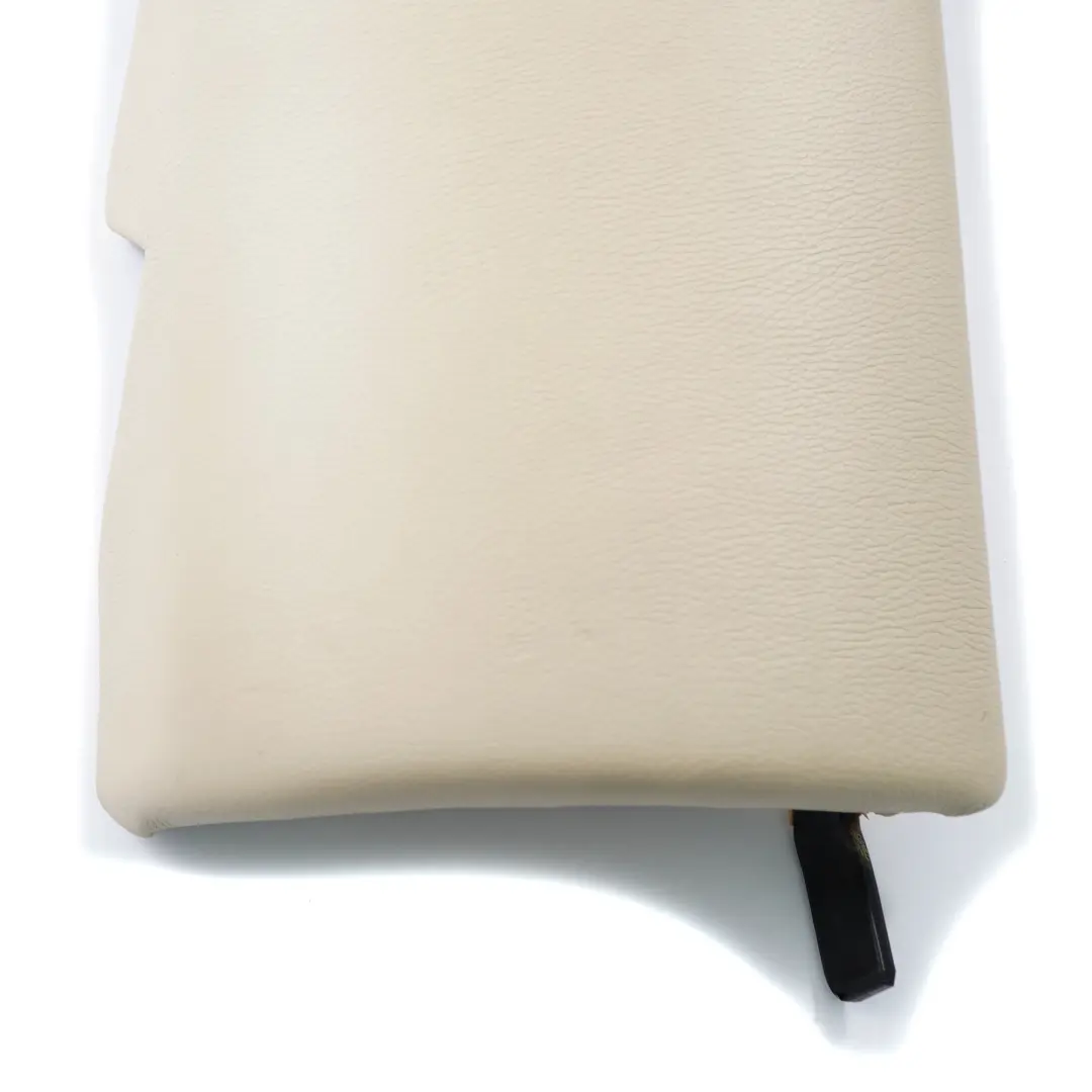BMW E61 Acabado Lateral Asiento Trasero Izquierdo Lateral Cuero Beige Crema - SKU 9126193 - Número de pieza 9126193