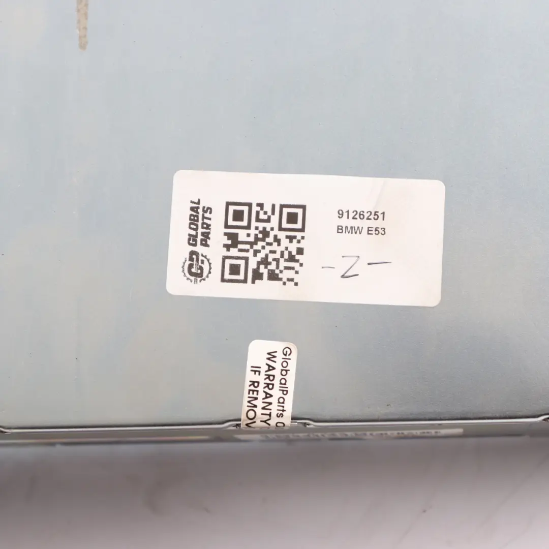 Navigations System Video Modul Steuergerät Hoch für BMW X5 E53 mit Teilenummer 9126251 BMW X5 E53 Navigations System Video Modul Steuergerät Hoch - SKU 9126251 - Teilenummer 9126251