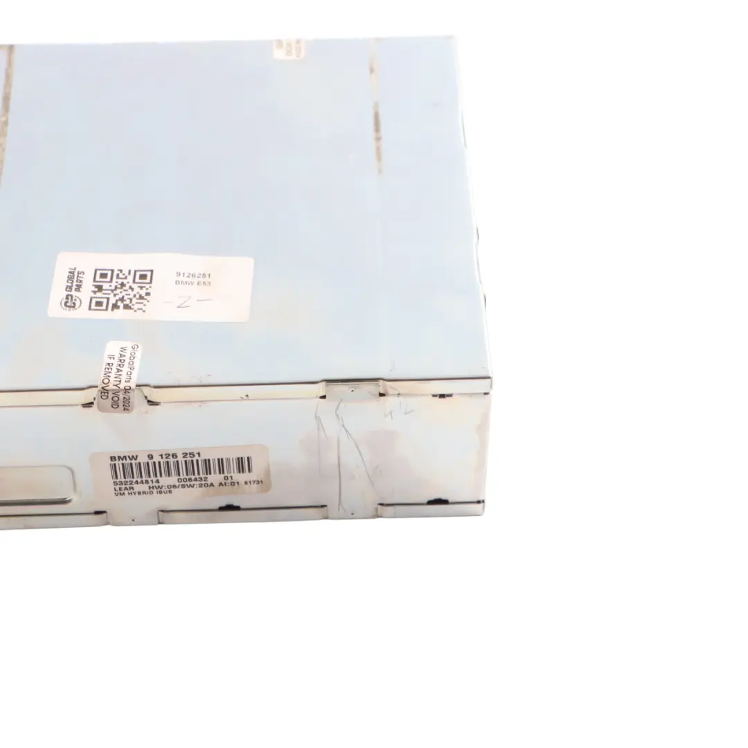 Moduł Sterownik Nawigacji Video Navi Wzmacniacz Tuner do BMW X5 E53 o numerze 9126251 BMW X5 E53 Moduł Sterownik Nawigacji Video Navi Wzmacniacz Tuner - SKU 9126251 - Numer Części 9126251