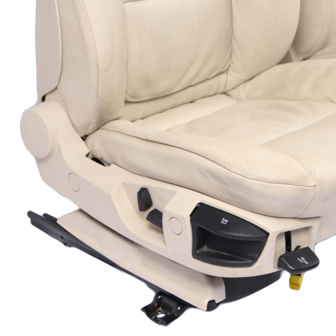 Seats BMW E61 LCI Heated Creambeige Cream Beige Leather Front Rear Seat Set to with Part number 9126270 Seats BMW E61 LCI Heated Creambeige Cream Beige Leather Front Rear Seat Set - SKU 9126270 - Part number 9126270