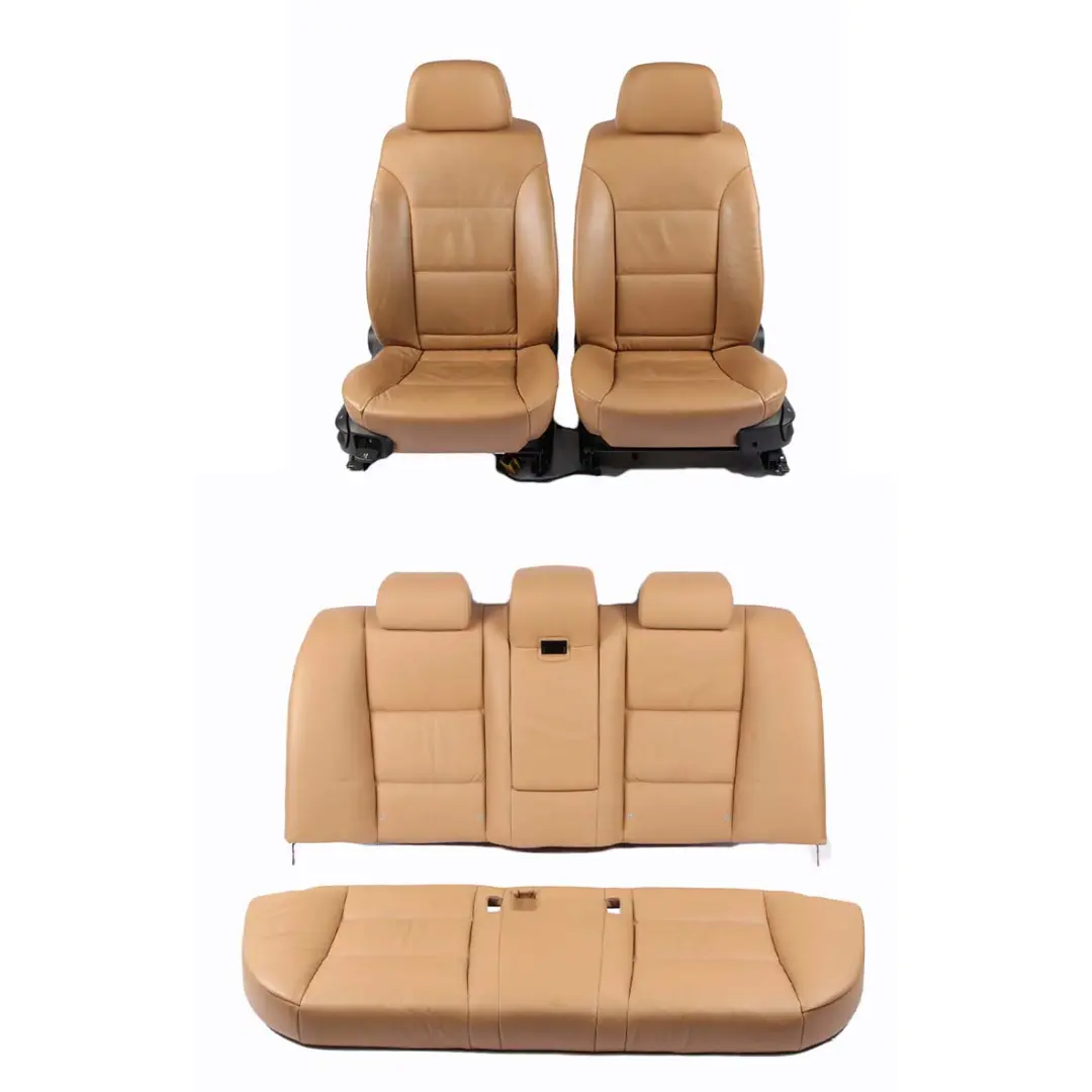 Seats BMW E60 Leather Dakota Naturbraun Brown Interior Front Rear Seat to with Part number 9126272 Seats BMW E60 Leather Dakota Naturbraun Brown Interior Front Rear Seat - SKU 9126272 - Part number 9126272