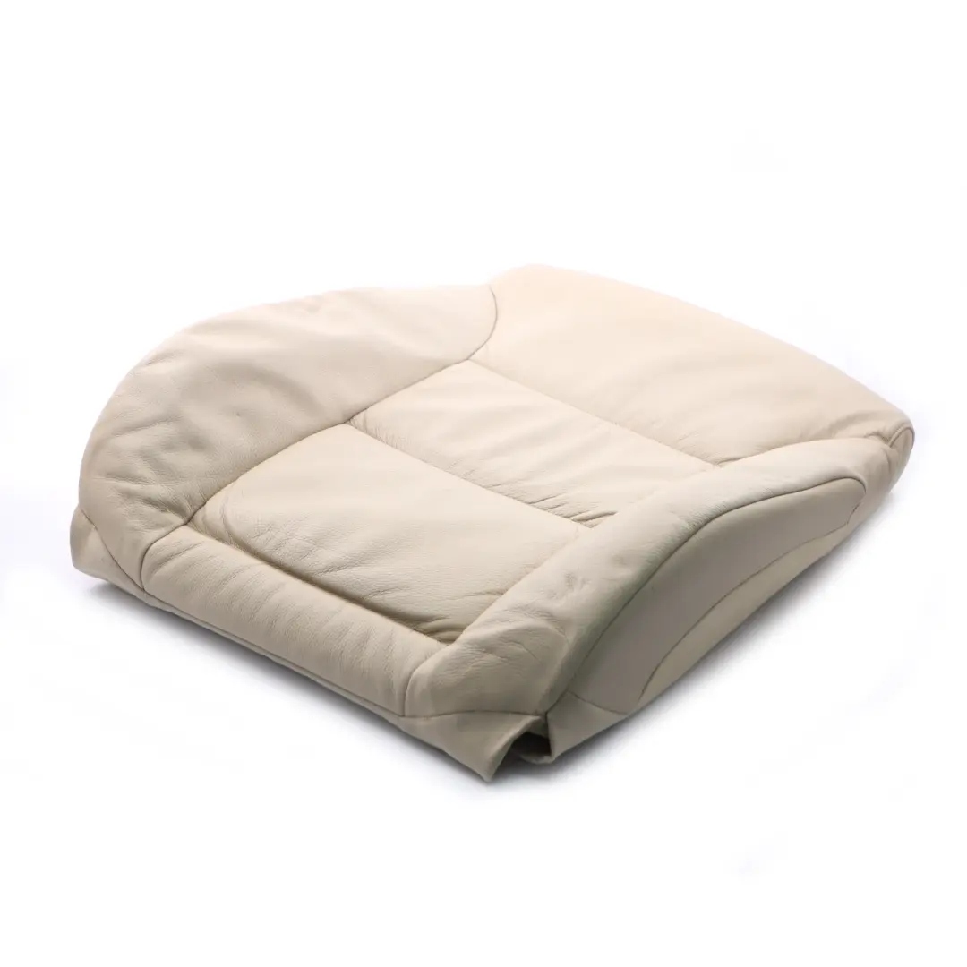 BMW E60 E61 Respaldo Delantero Izquierdo Derecho Funda Cuero Crema Beige - SKU 9126273 - Número de pieza 9126273