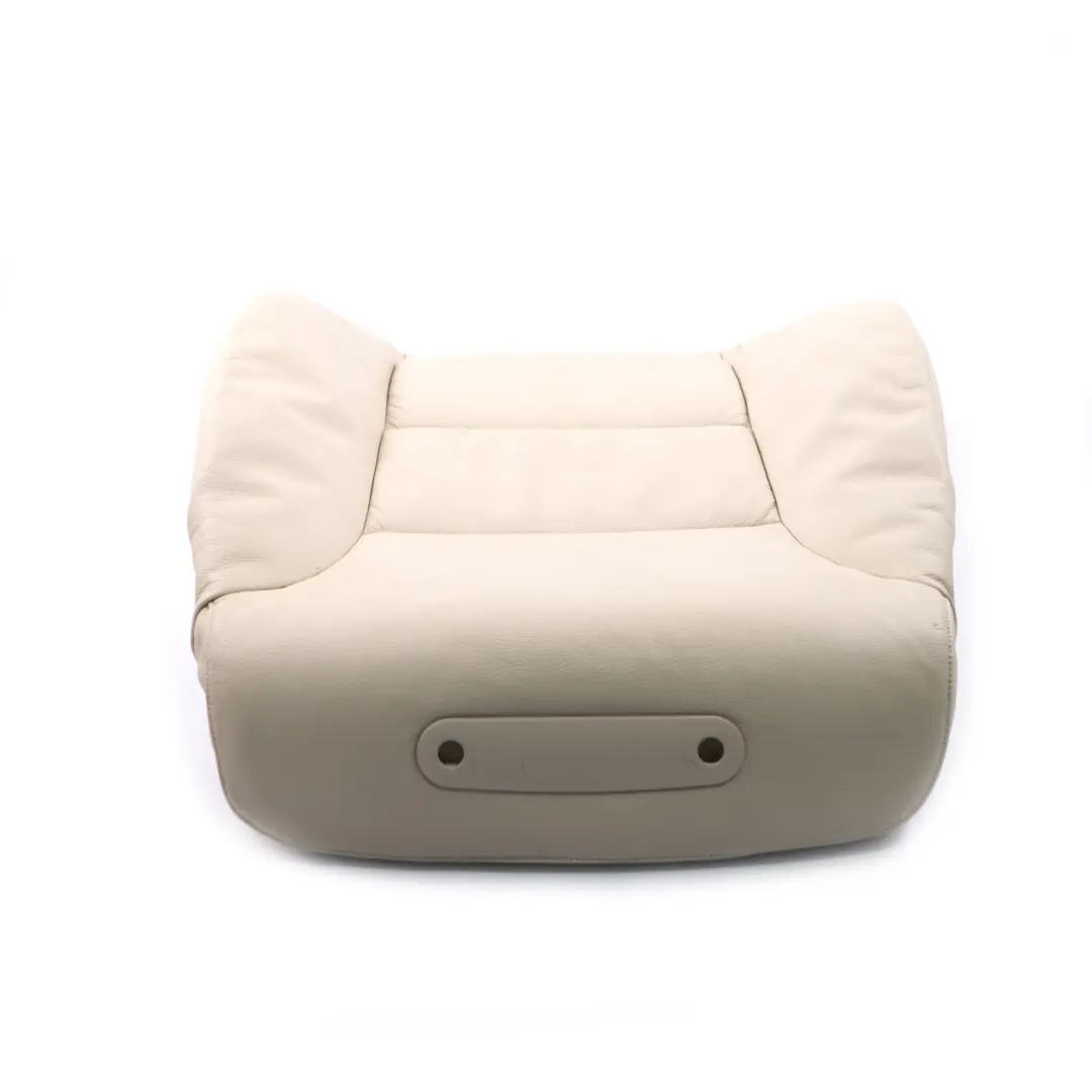 Sitzlehne vorne links rechts Bezug Leder Creme Beige für BMW E60 E61 mit Teilenummer 9126273 BMW E60 E61 Sitzlehne vorne links rechts Bezug Leder Creme Beige - SKU 9126273 - Teilenummer 9126273