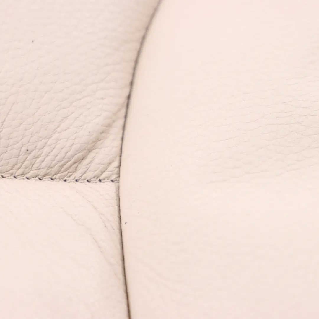 BMW E60 E61 Respaldo Delantero Izquierdo Derecho Funda Cuero Crema Beige - SKU 9126273 - Número de pieza 9126273