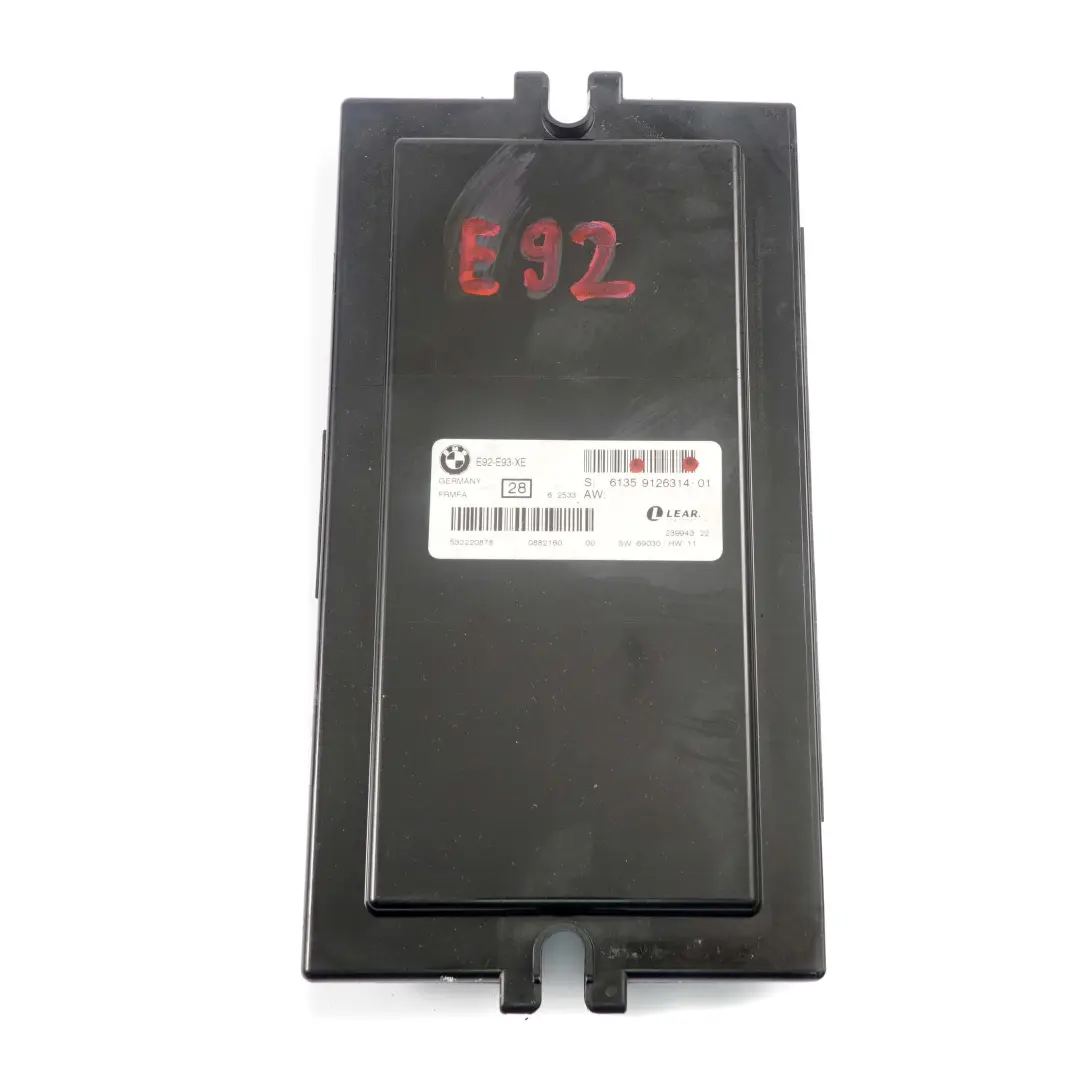 BMW E92 Module De Commande D'Éclairage Au Xénon ECU FRMFA - SKU 9126314 - Numéro de pièce 61359126314