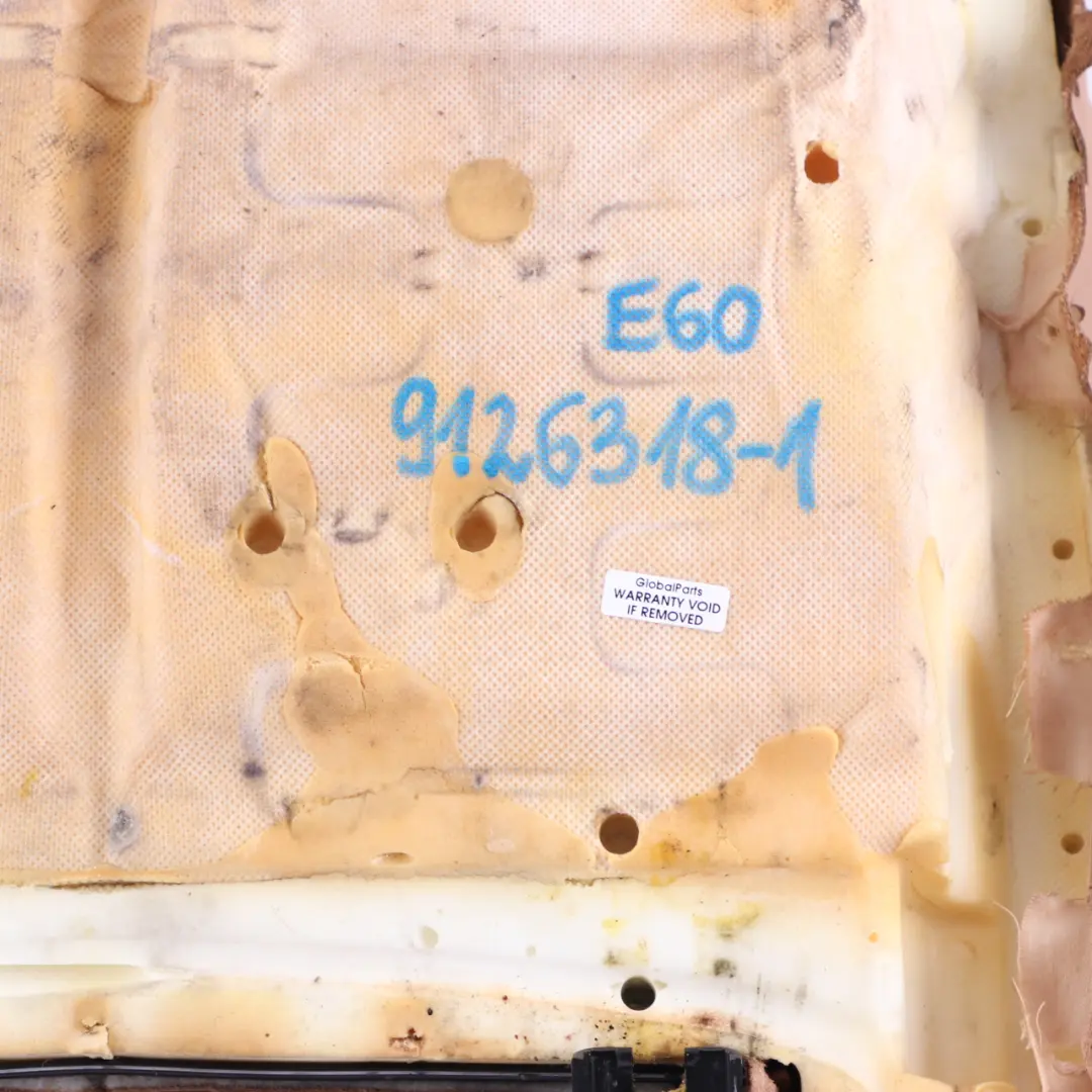 Front Left Right Sport Seat Leather Cover Panel Natural Brown to BMW 5 E60 E61 with Part number 9126318 BMW 5 E60 E61 Front Left Right Sport Seat Leather Cover Panel Natural Brown - SKU 9126318-1 - Part number 9126318