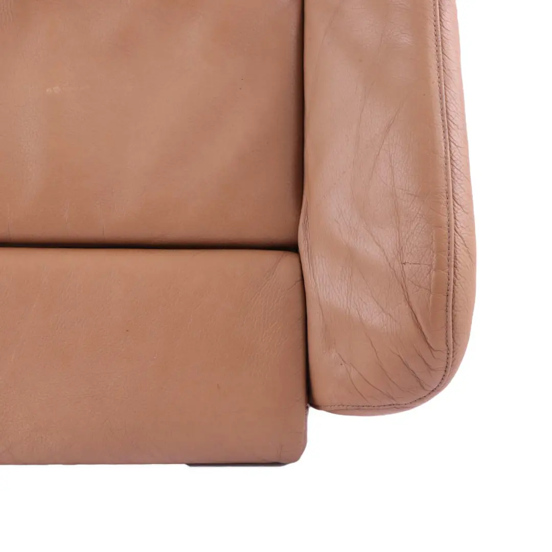 Front Left Right Sport Seat Leather Cover Panel Natural Brown to BMW 5 E60 E61 with Part number 9126318 BMW 5 E60 E61 Front Left Right Sport Seat Leather Cover Panel Natural Brown - SKU 9126318-1 - Part number 9126318