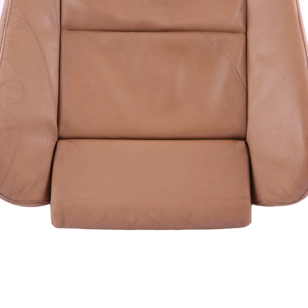 Front Left Right Sport Seat Leather Cover Panel Natural Brown to BMW 5 E60 E61 2 with Part number 9126318 BMW 5 E60 E61 2 Front Left Right Sport Seat Leather Cover Panel Natural Brown - SKU 9126318-2 - Part number 9126318