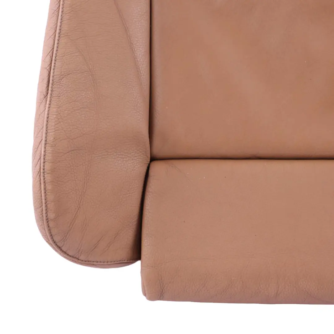Front Left Right Sport Seat Leather Cover Panel Natural Brown to BMW 5 E60 E61 2 with Part number 9126318 BMW 5 E60 E61 2 Front Left Right Sport Seat Leather Cover Panel Natural Brown - SKU 9126318-2 - Part number 9126318