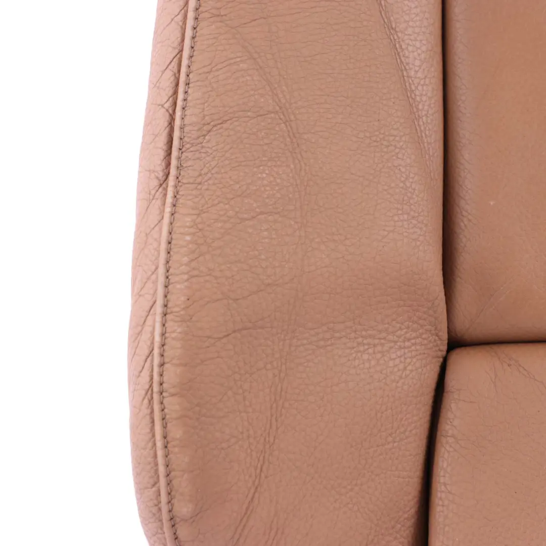 Front Left Right Sport Seat Leather Cover Panel Natural Brown to BMW 5 E60 E61 2 with Part number 9126318 BMW 5 E60 E61 2 Front Left Right Sport Seat Leather Cover Panel Natural Brown - SKU 9126318-2 - Part number 9126318
