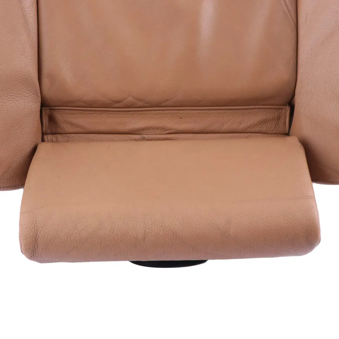 Front Left Right Sport Seat Leather Cover Panel Natural Brown to BMW 5 E60 E61 2 with Part number 9126318 BMW 5 E60 E61 2 Front Left Right Sport Seat Leather Cover Panel Natural Brown - SKU 9126318-2 - Part number 9126318