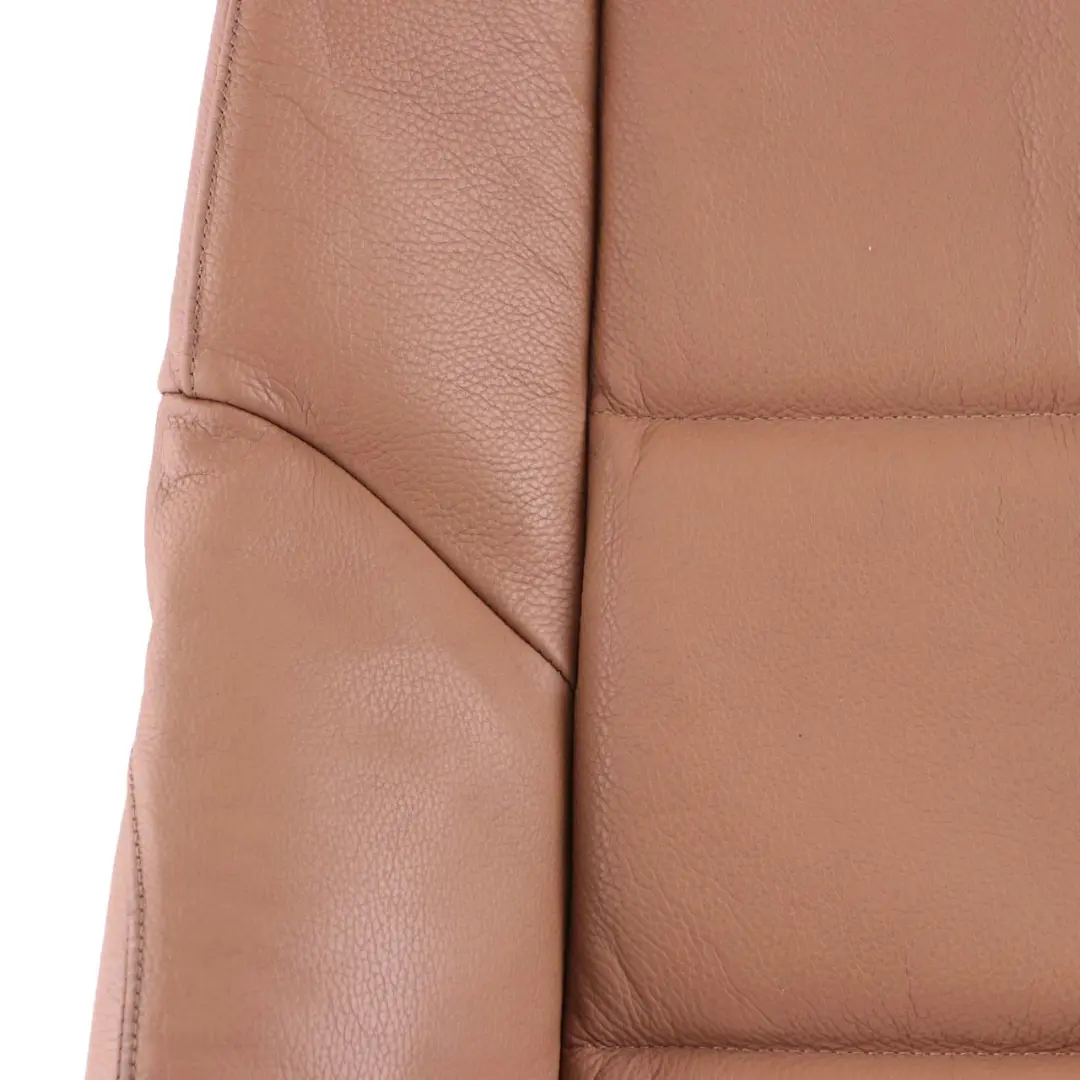 Front Sport Seat Backrest Leather Cover Panel Natural Brown to BMW 5 E60 E61 1 with Part number 9126327 BMW 5 E60 E61 1 Front Sport Seat Backrest Leather Cover Panel Natural Brown - SKU 9126327-1 - Part number 9126327