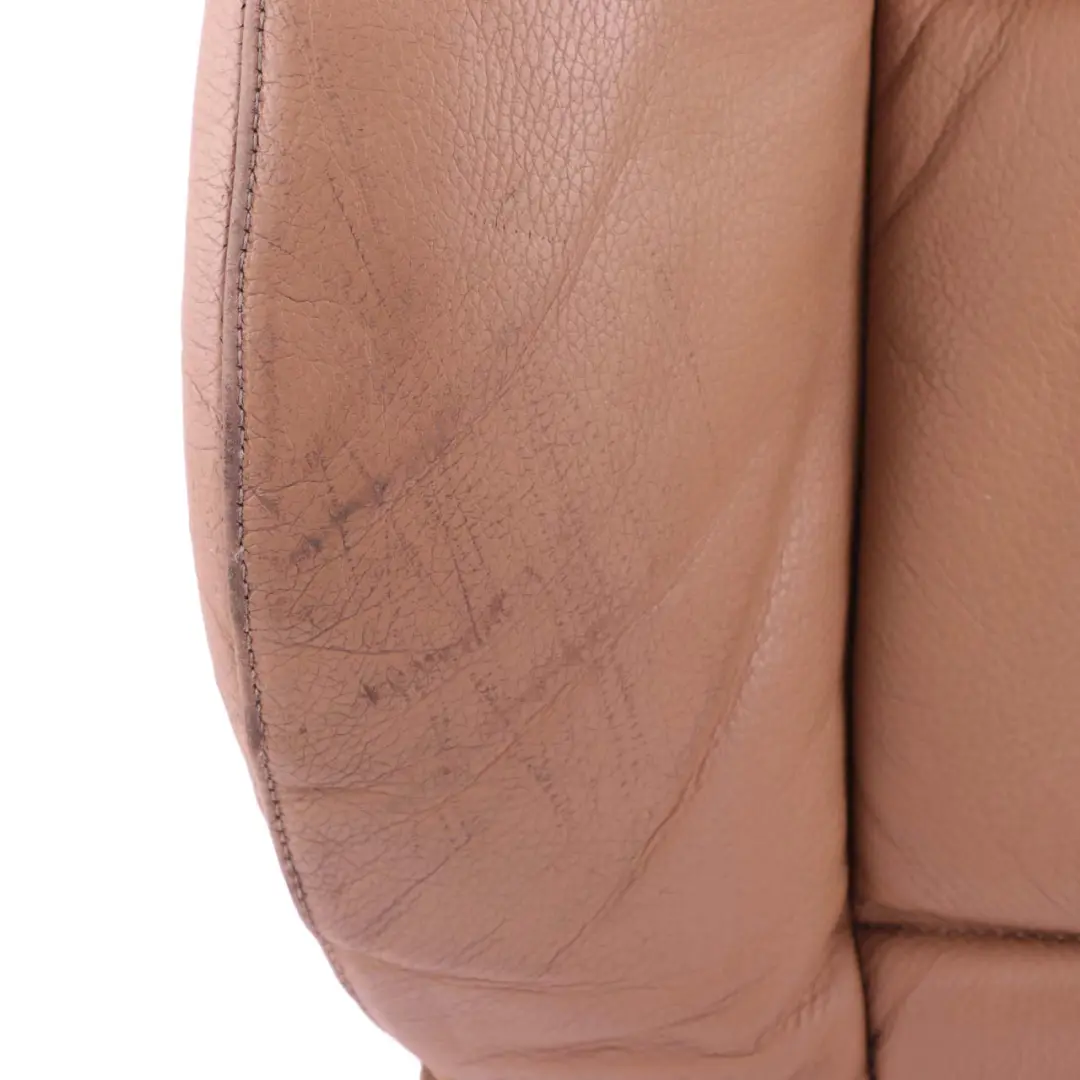 Front Sport Seat Backrest Leather Cover Panel Natural Brown to BMW 5 E60 E61 1 with Part number 9126327 BMW 5 E60 E61 1 Front Sport Seat Backrest Leather Cover Panel Natural Brown - SKU 9126327-1 - Part number 9126327